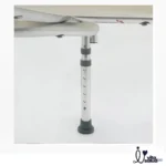 SILLA DE DUCHA ORTOPEDICA ALUMINIO CON APOYA BRAZOS - Imagen 5