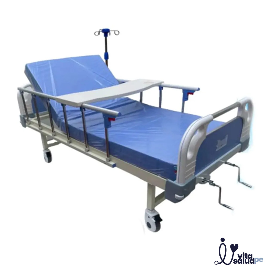 camaclinica CAMA CLINICA DE 2 MANIVELAS - Imagen 1