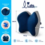 PACK COJIN VISCOGEL Y CARBONO 3D ASIENTO Y ESPALDA - Imagen 2