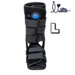 BOTA WALKER NEUMATICA  LARGA TALLA L NEGRO