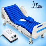 COLCHON ANTIESCARAS TUBULAR CON ORIFICIO DE BAÑO AZUL